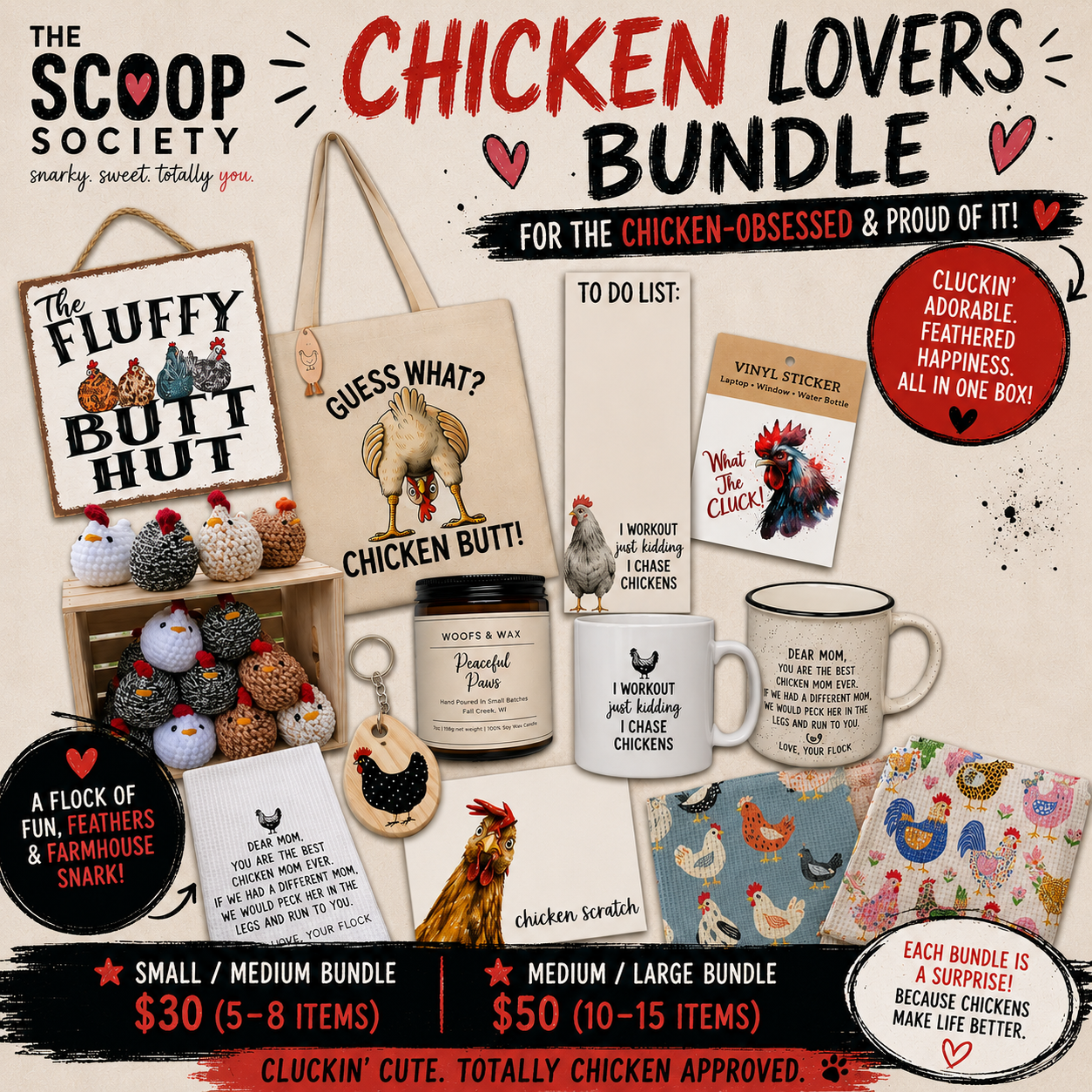 Chicken Lovers Collection - Large