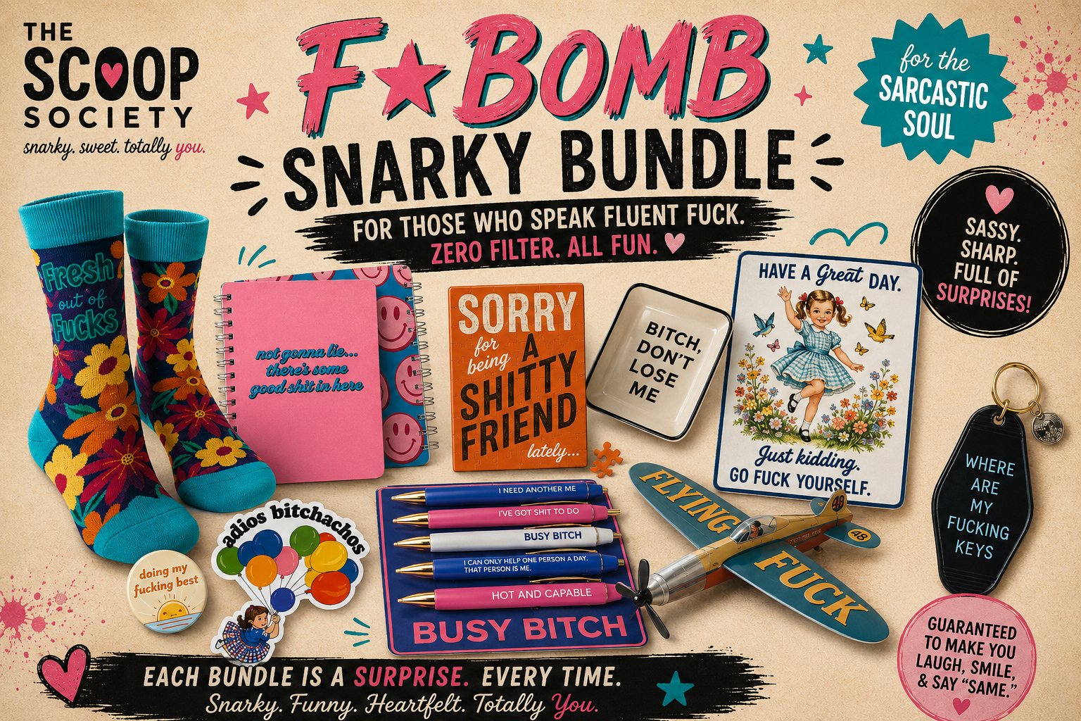 F☆ Bomb Snarky Collection - Small