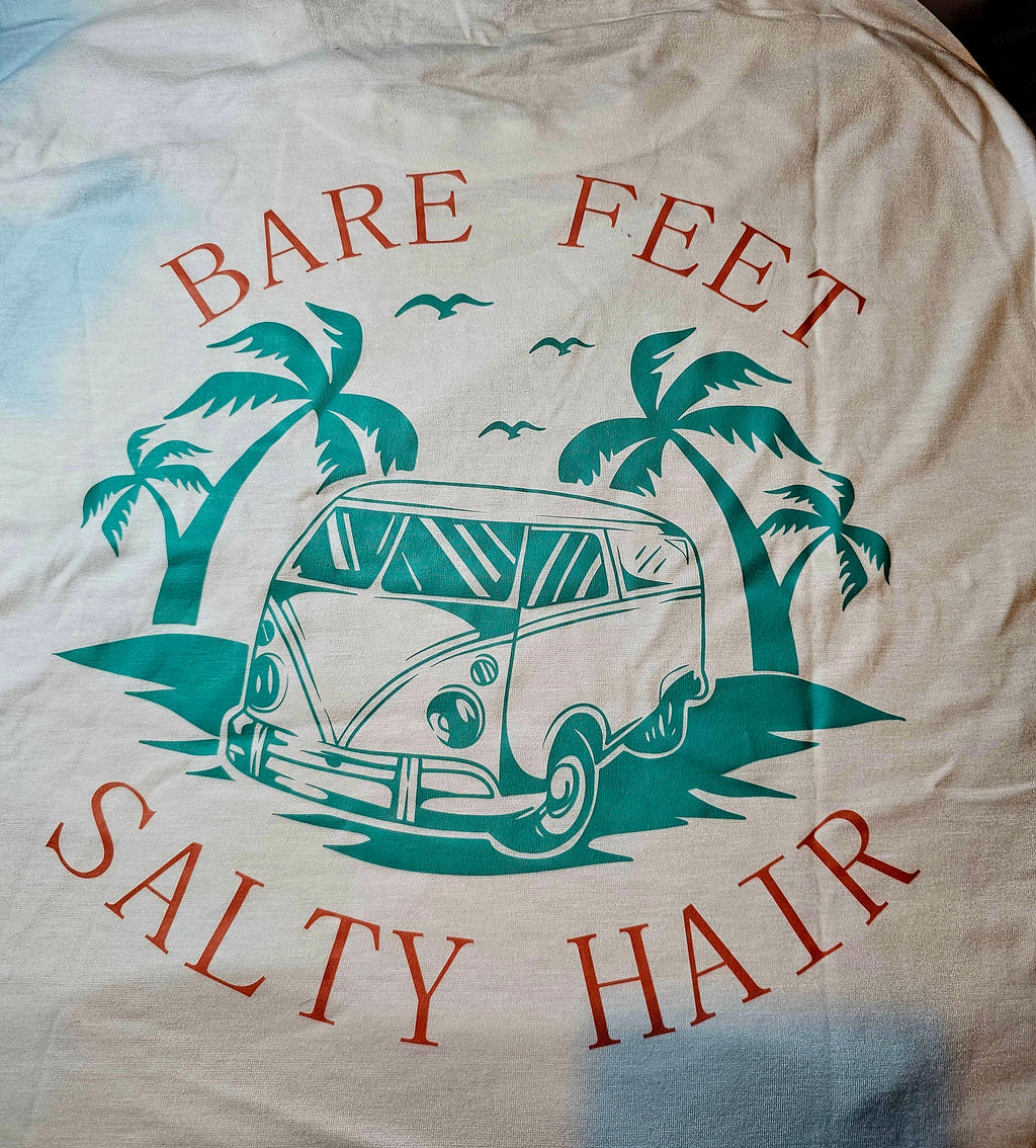 Bare Feet & Salty Hair t-shirt